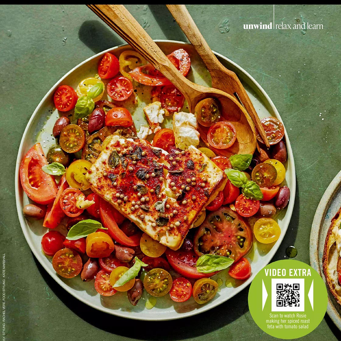 Baked spiced feta 