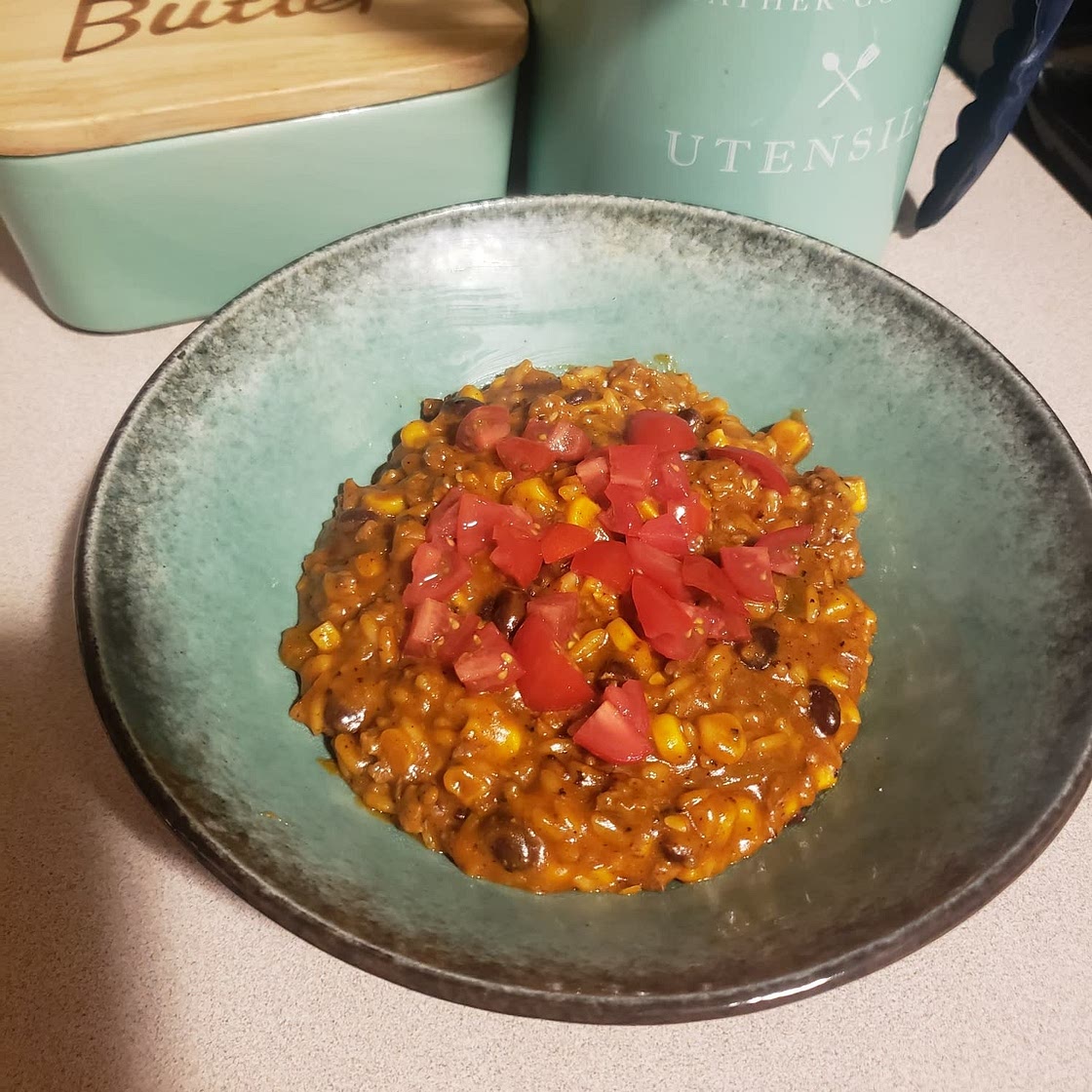 Mexican Beef And Rice Casserole
