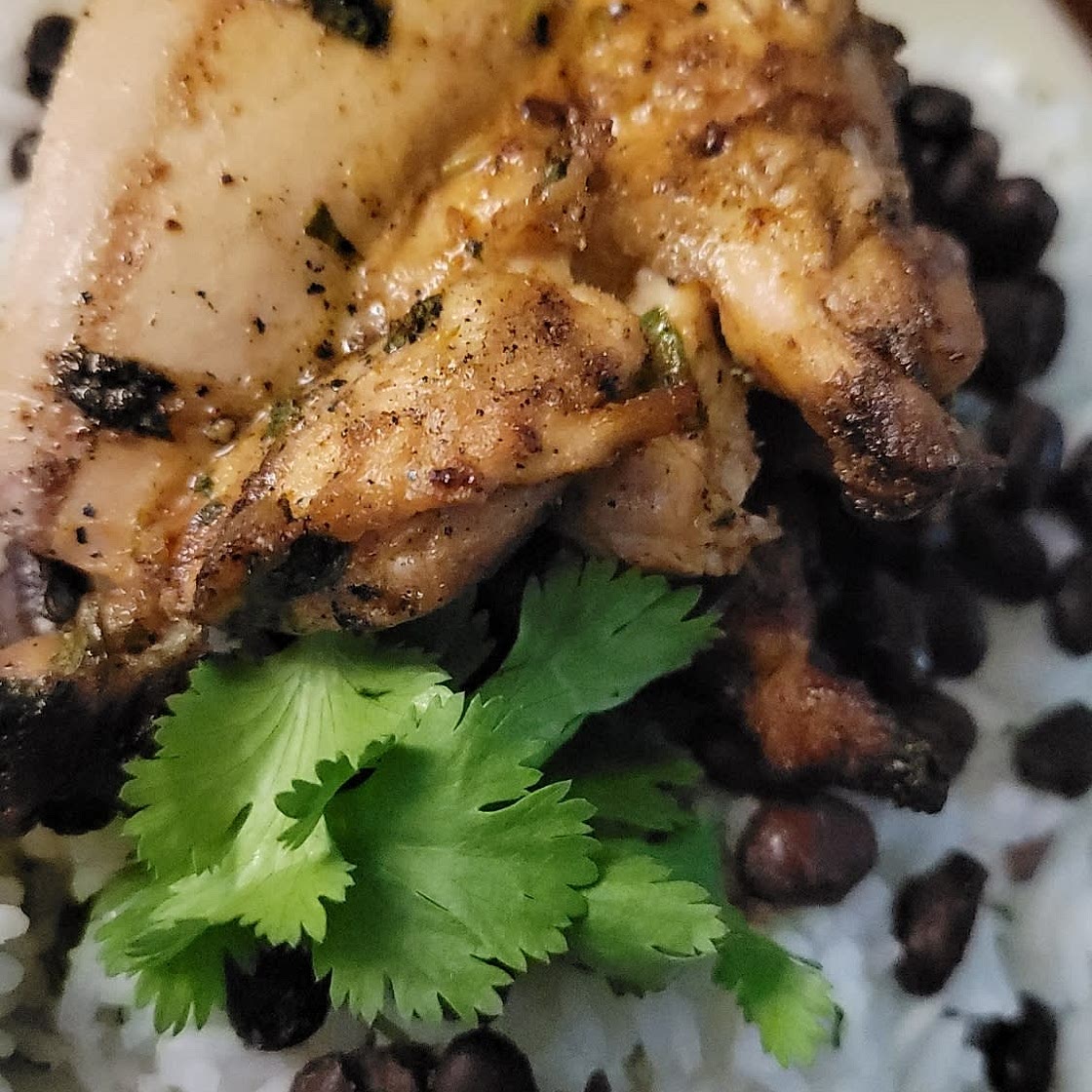 Cilantro Lime Chicken Thighs