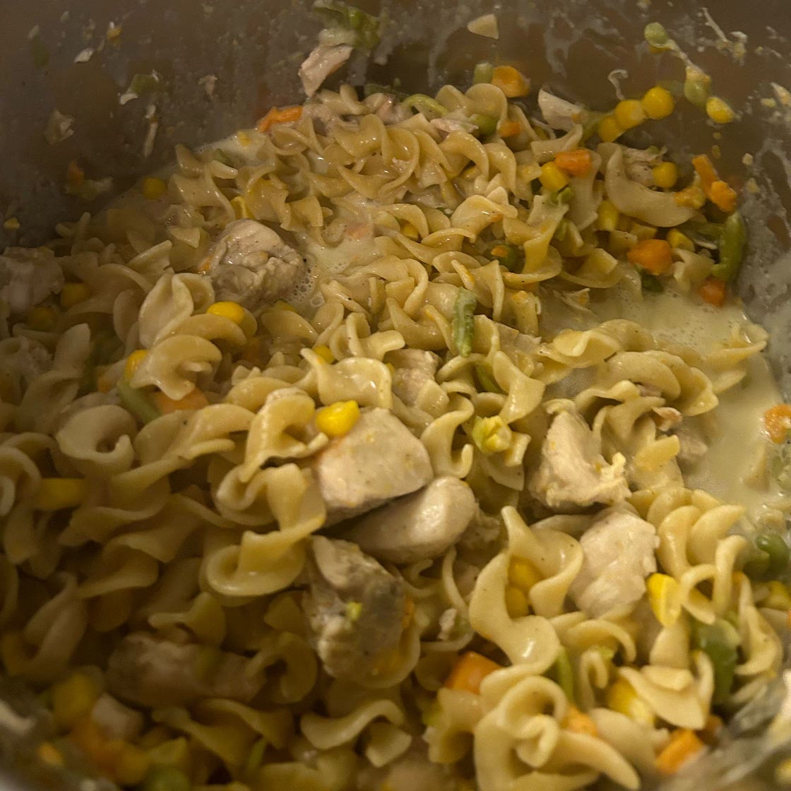 Instant Pot Chicken Pot Pie Casserole