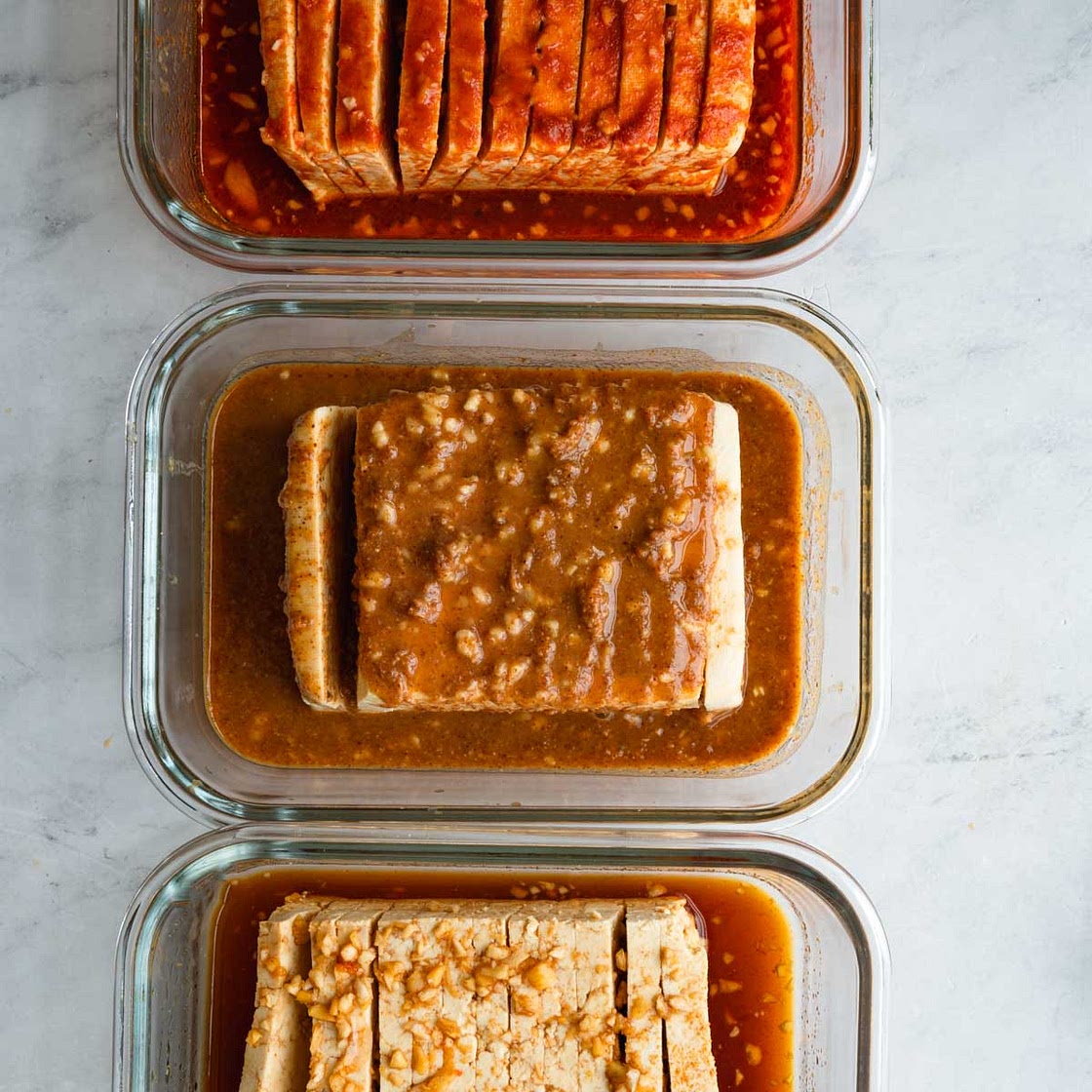 3 Easy Tofu Marinades (10 Minutes, 9 Ingredients)