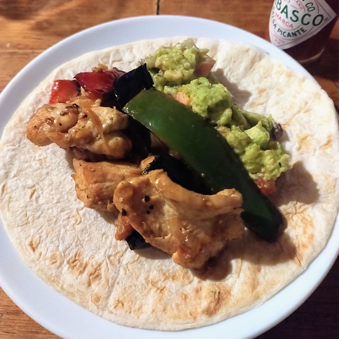 Fajitas de pollo