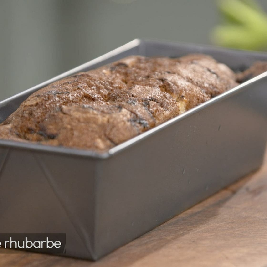Ma recette de cake à la rhubarbe - Laurent Mariotte