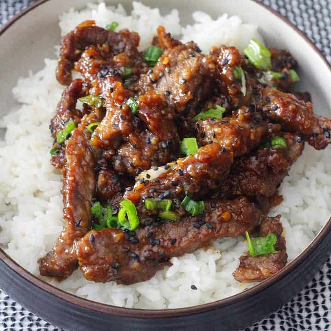 Mongolian Beef Dinner