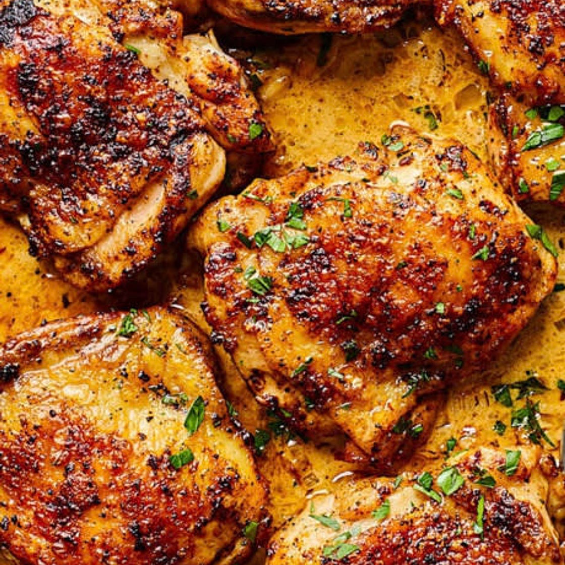 Chicken in Garlic Cream Sauce