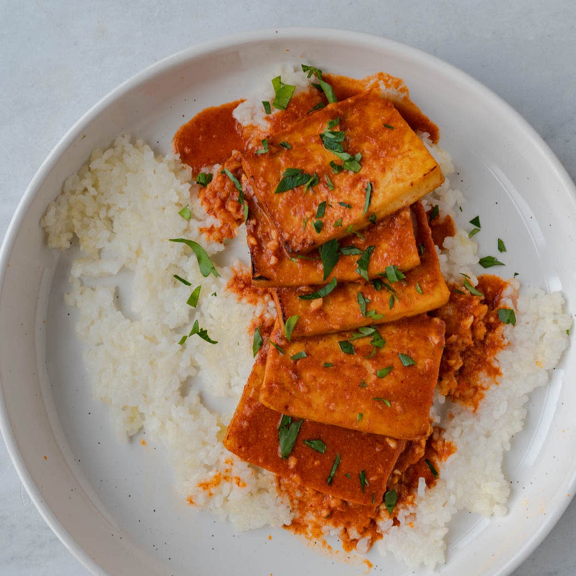 Easy Thai Red Curry with Tofu
