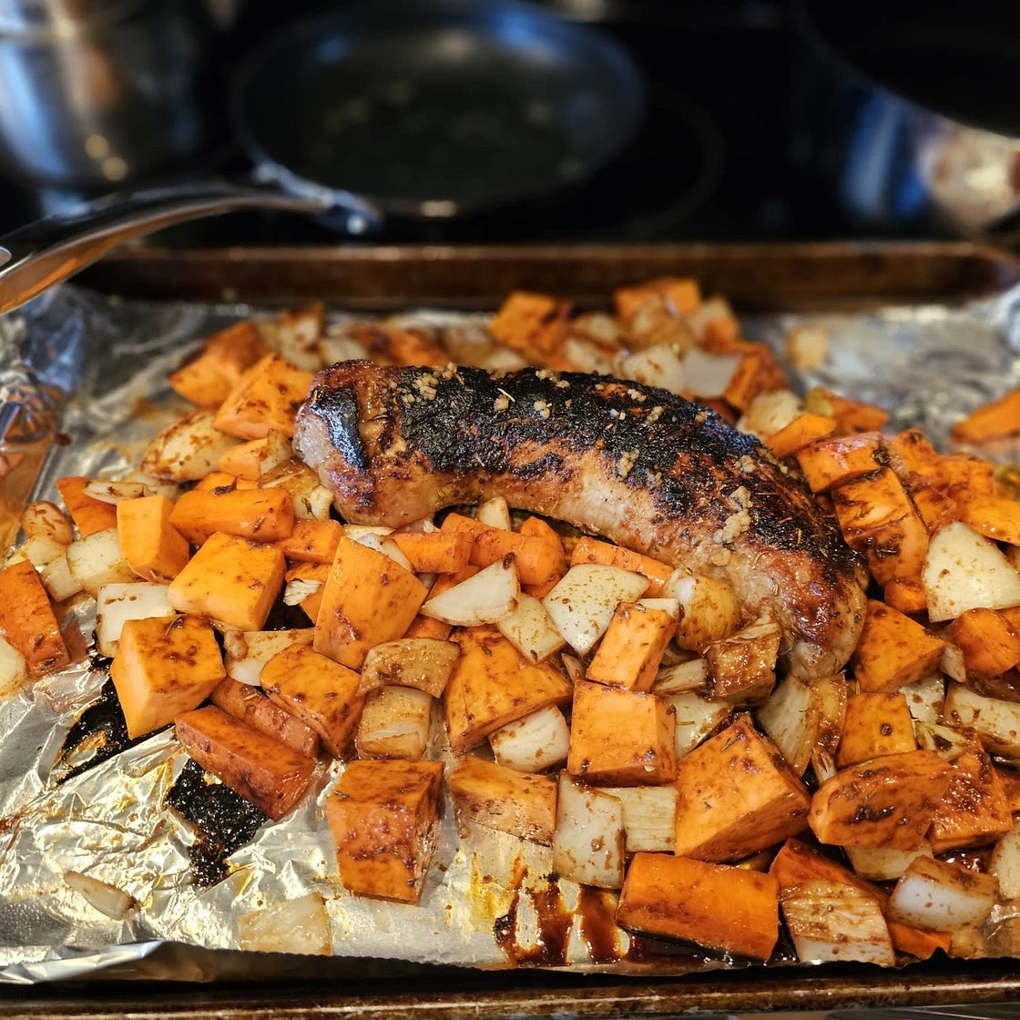Honey Garlic Pork Loin Roast