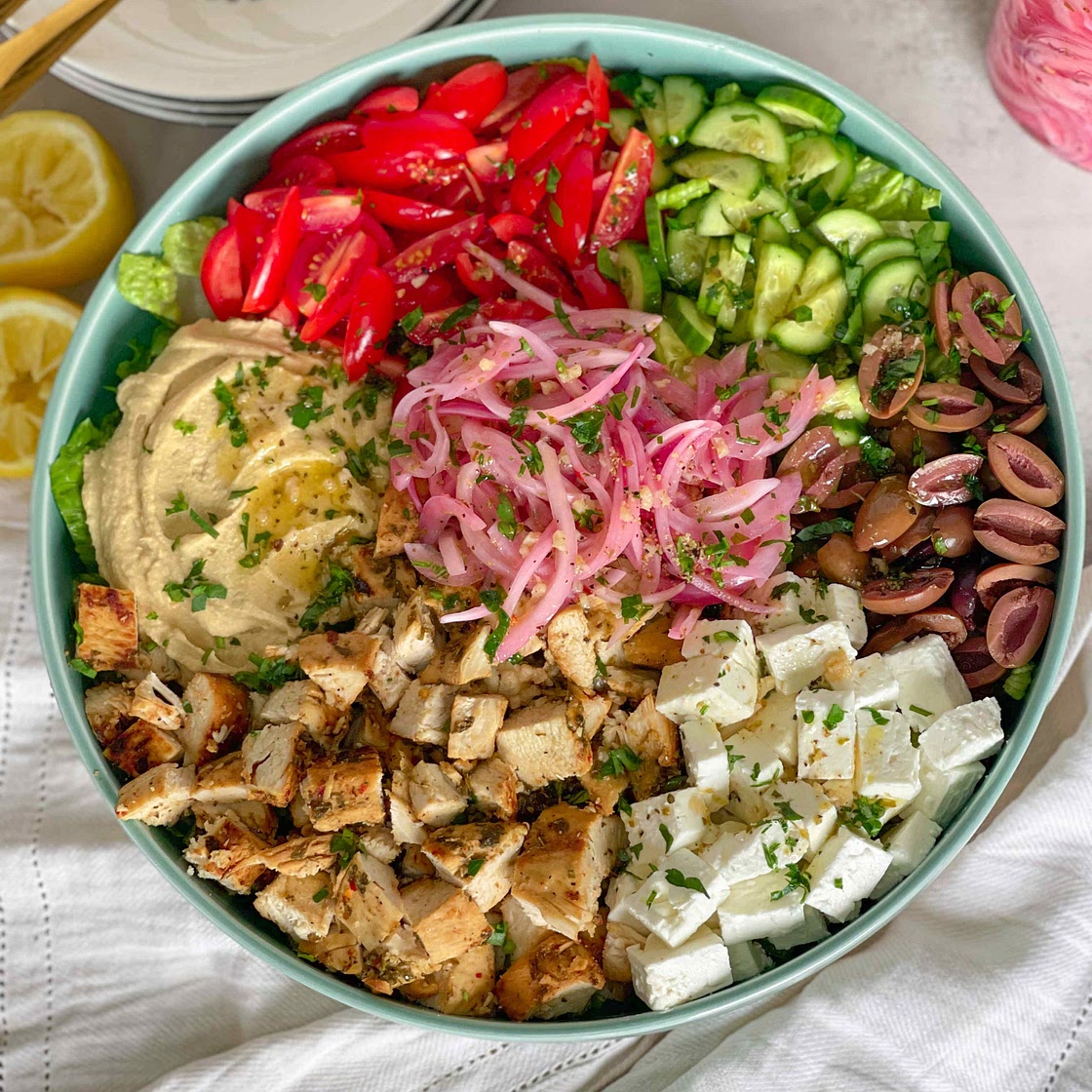 Mediterranean Chicken Salad
