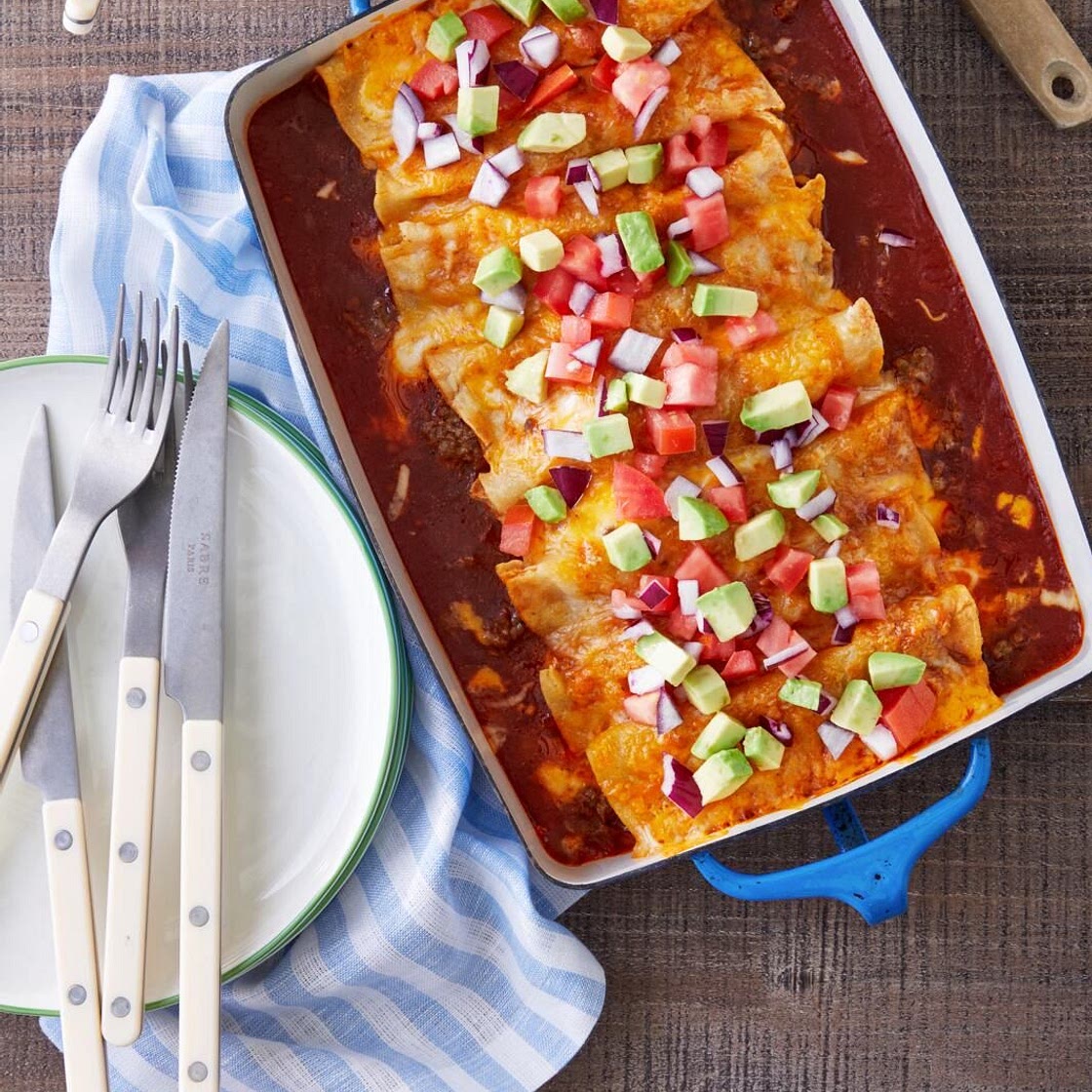 Beef Enchiladas