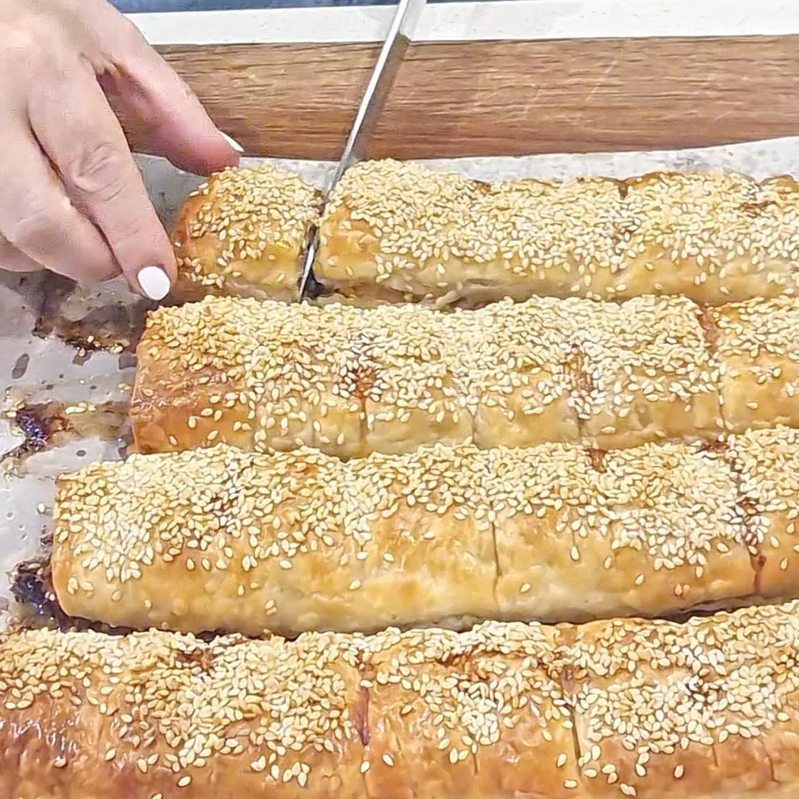"Calling all Food Rebels: Prawn Toast Sausage Roll!"