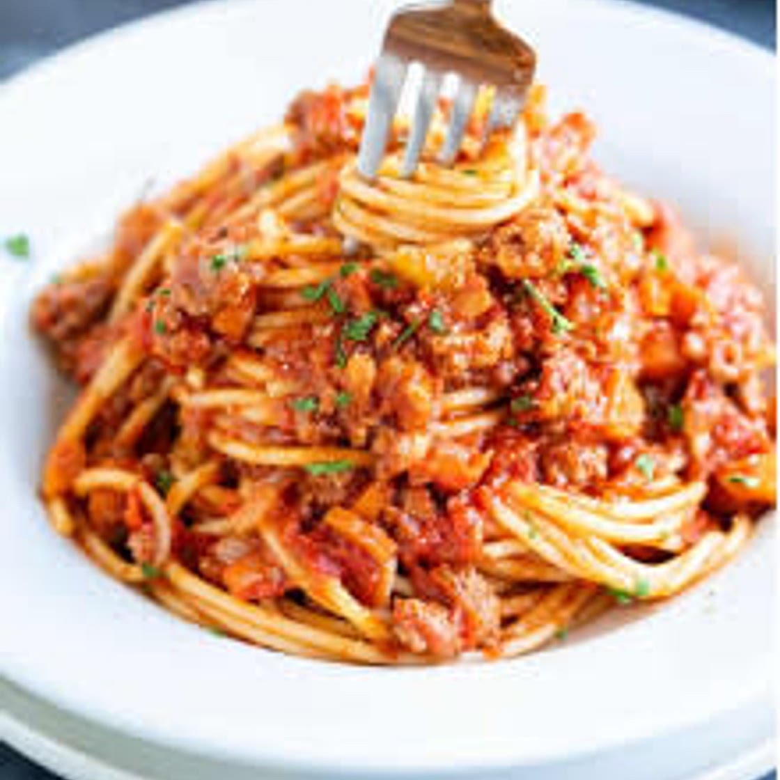 Veggie Spaghetti bolognese