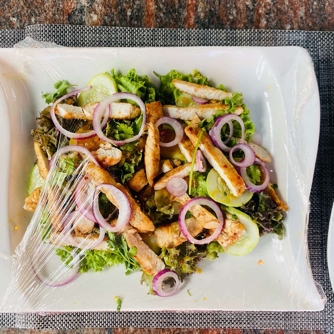 Indian chicken salad