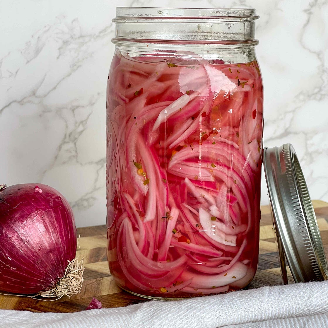 Pickled Red Onions 