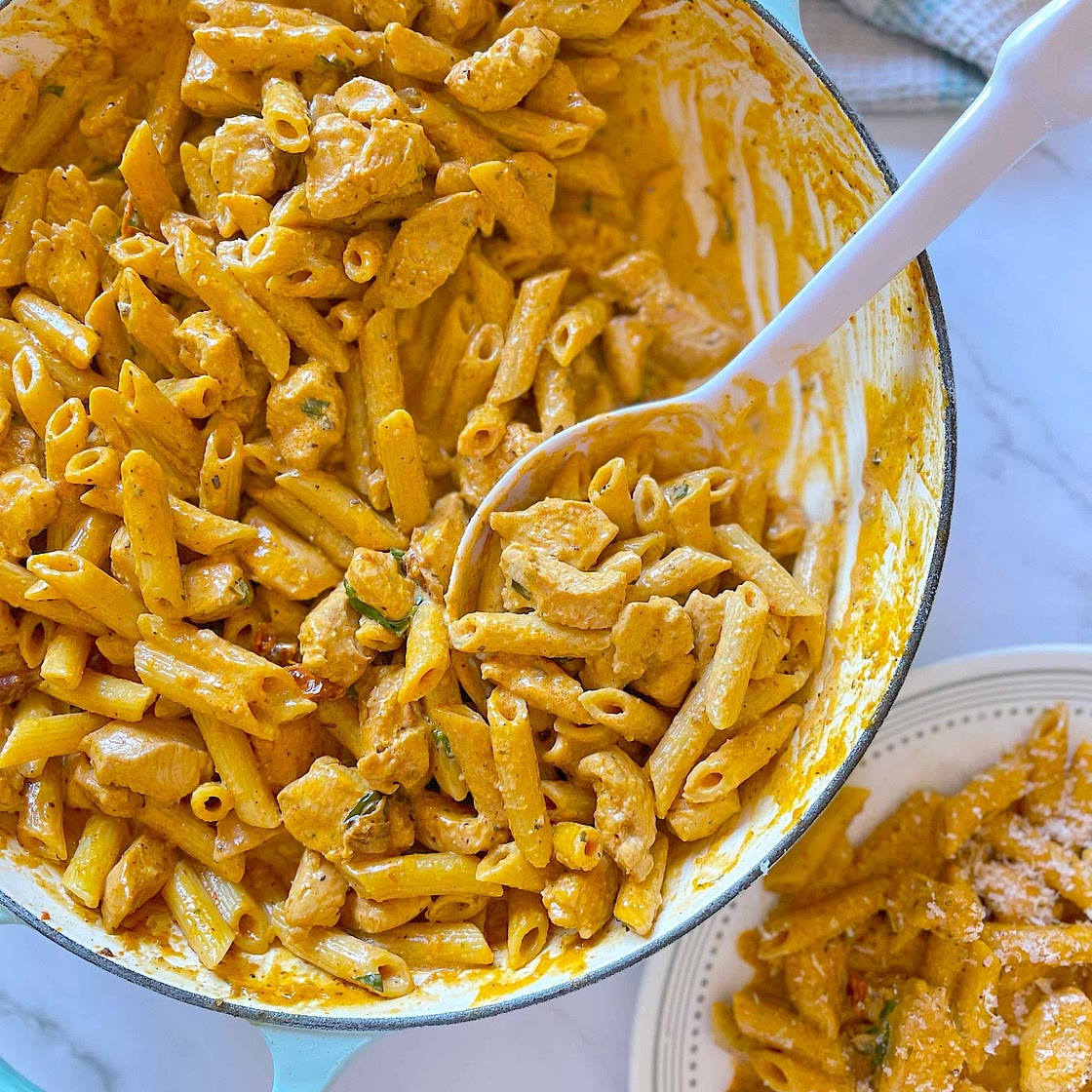 Boursin Chicken Pasta (30 Min Meal!)