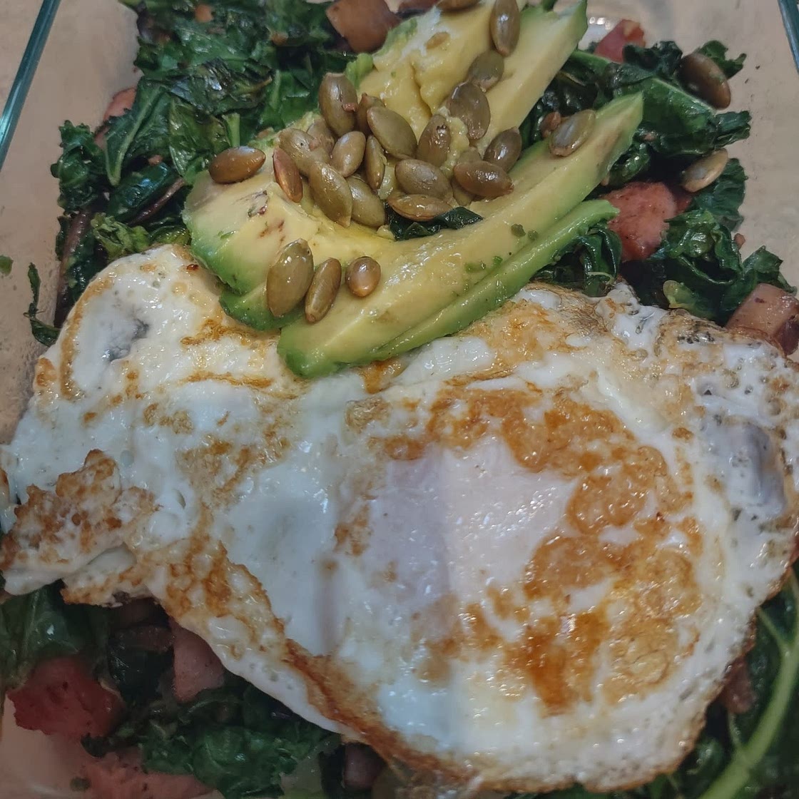 Quick & Easy Stress-Reducing Supergreens Egg Bowl