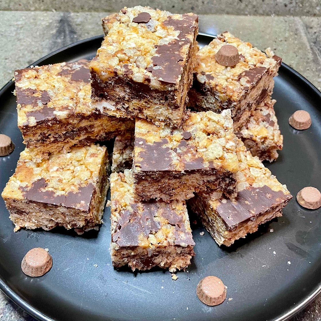 Peanut Butter Chocolate Chip Krispy’s 