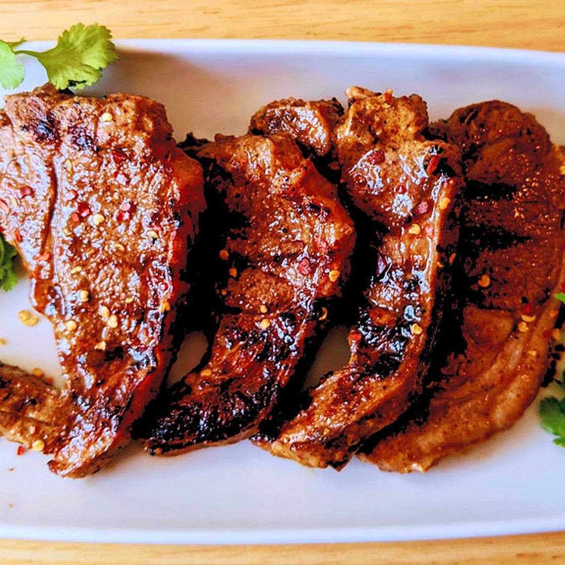 Spiced Lamb Chops