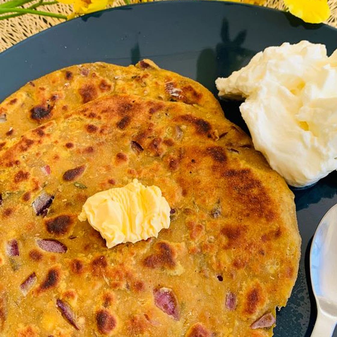Lentil (Dal) Paratha