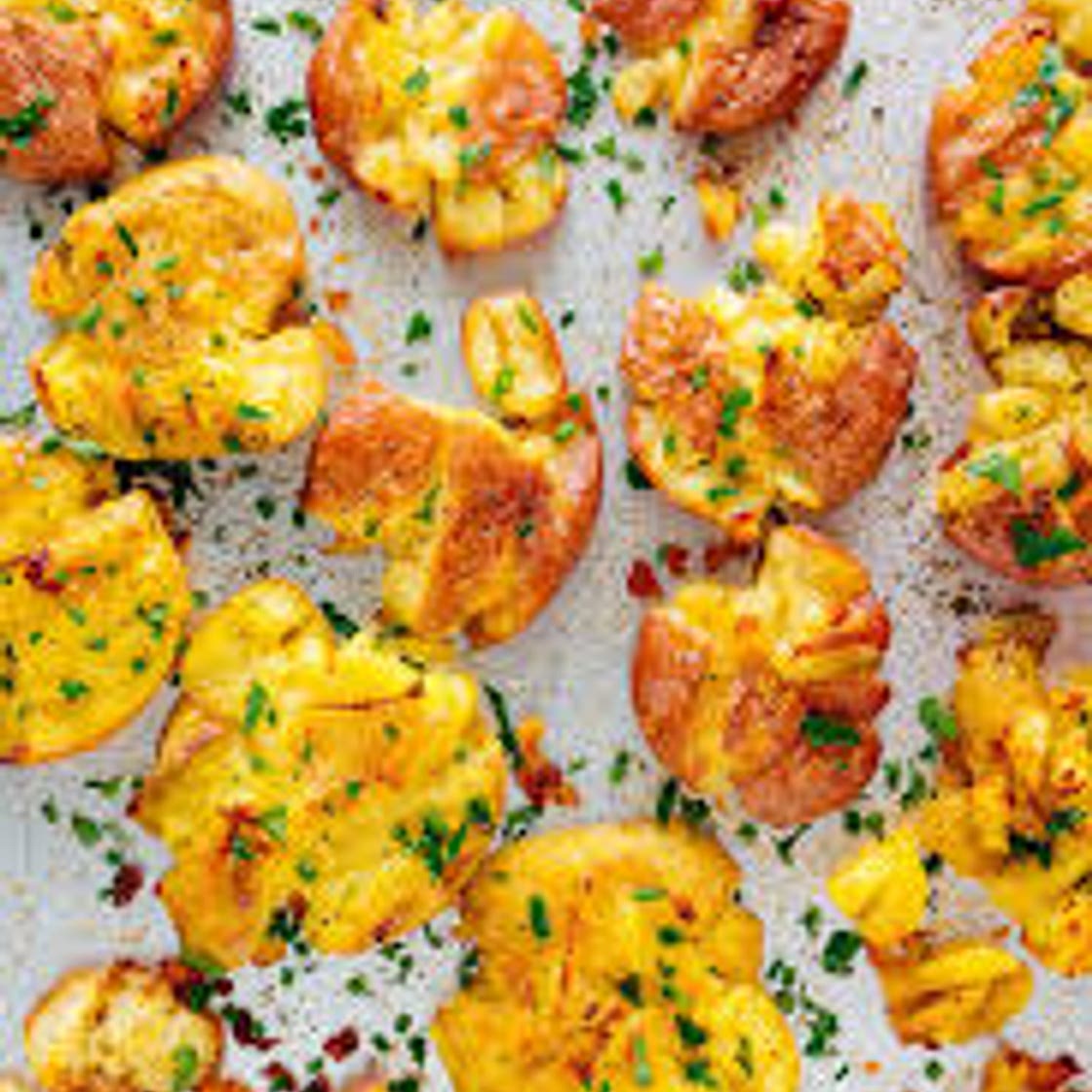 Smashed potatoes from ChatGPT