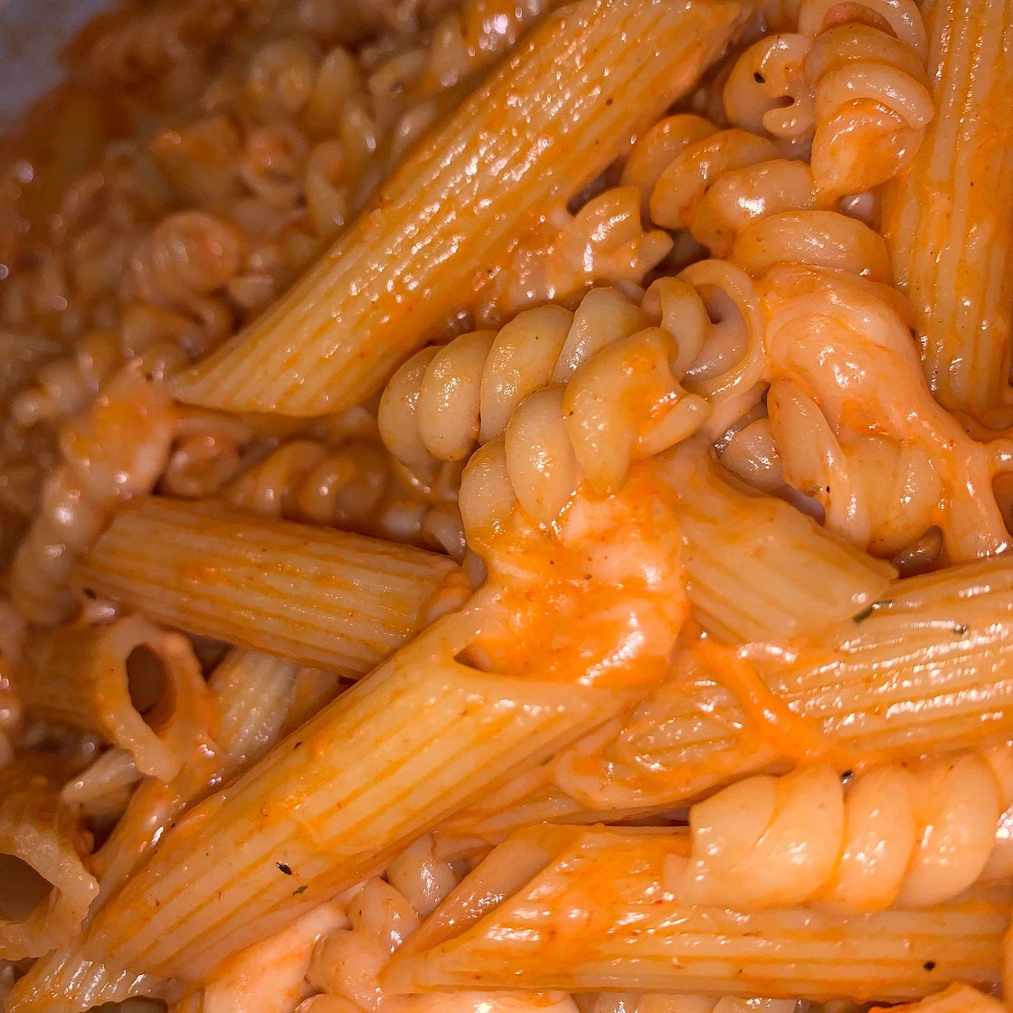 Tomato Cream Pasta with Fusilli 🍝