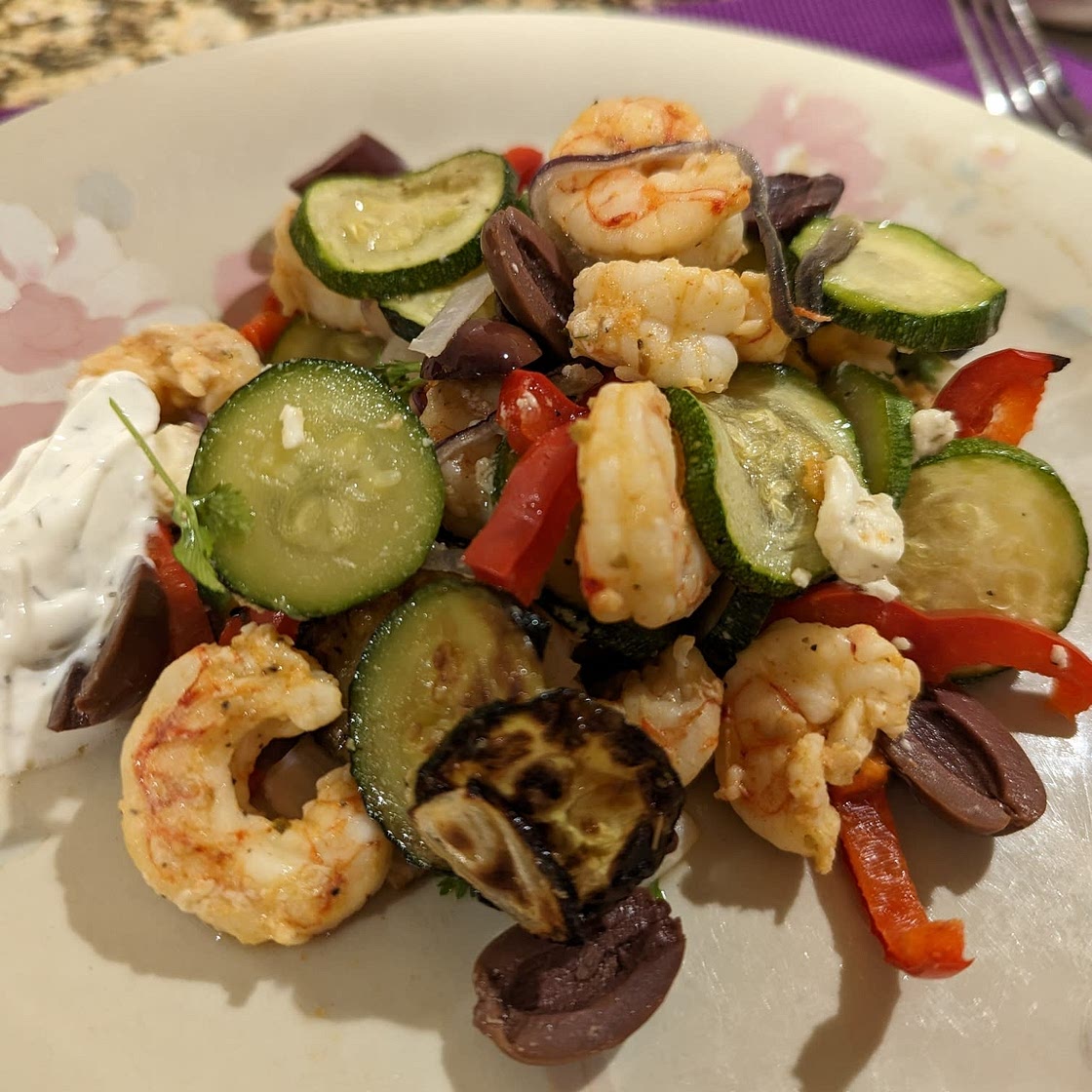 Sheet-Pan Mediterranean Shrimp