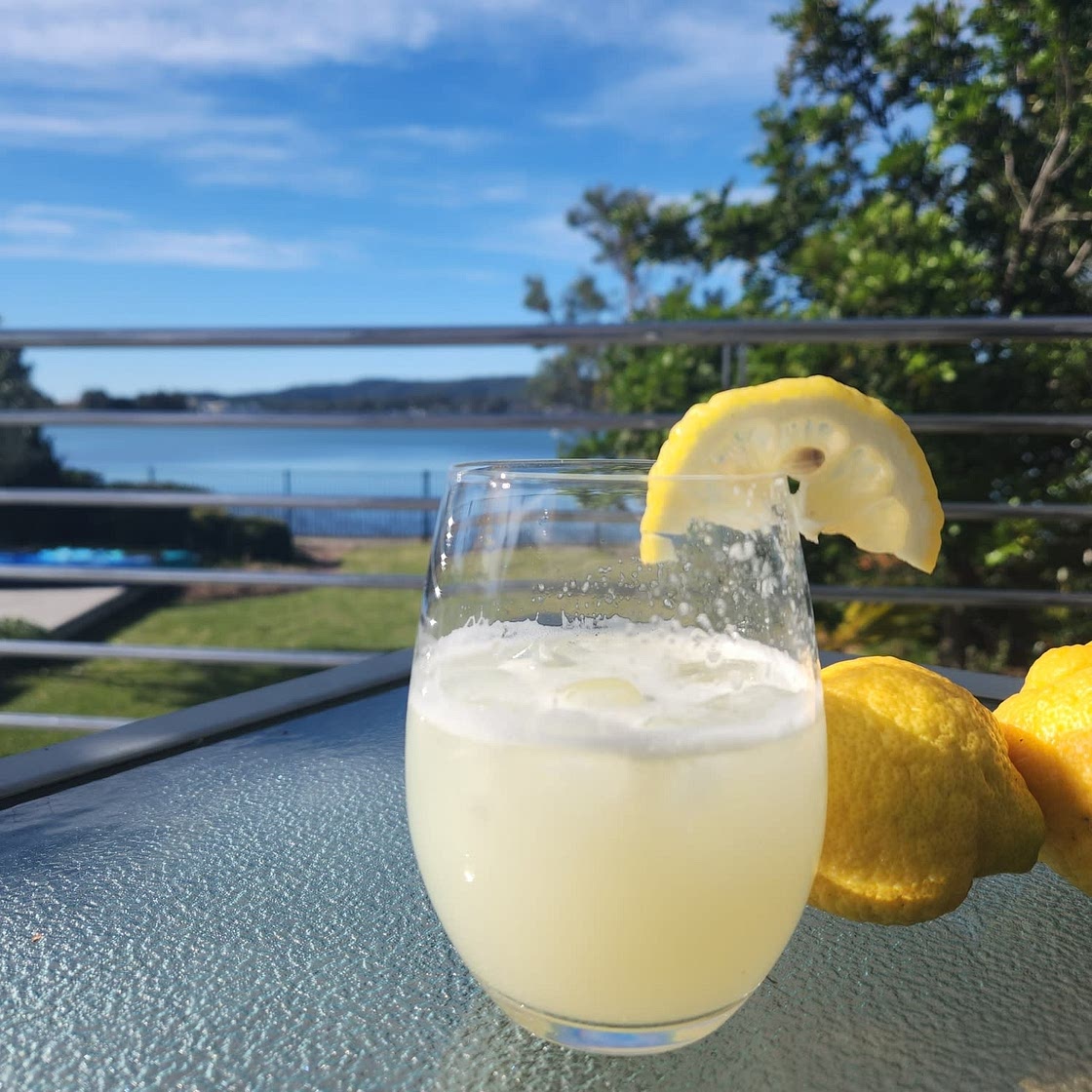 2-Ingredient Healthy Lemonade