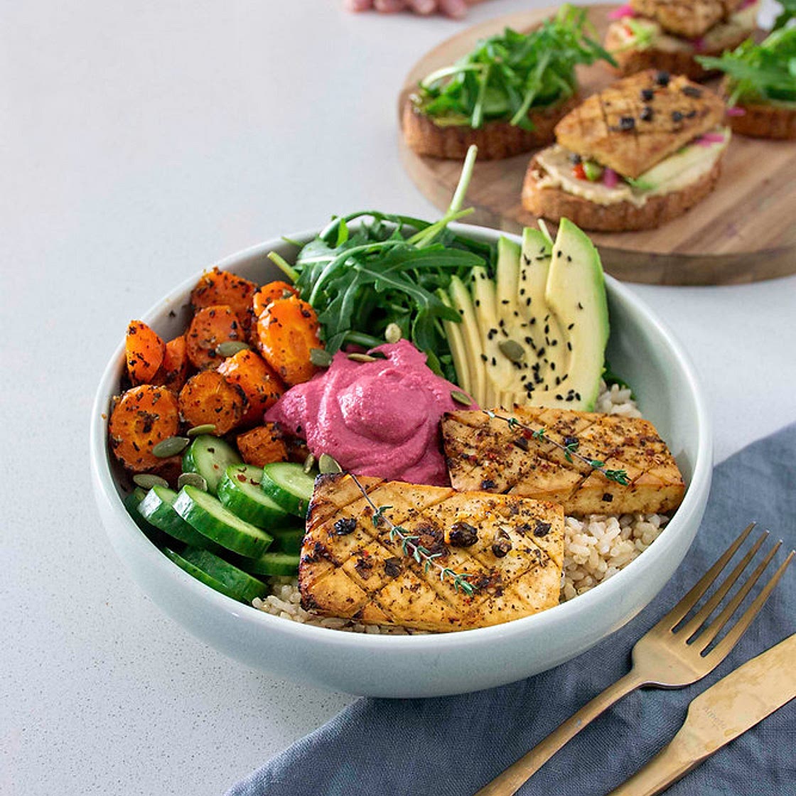 HERBY LEMON TOFU