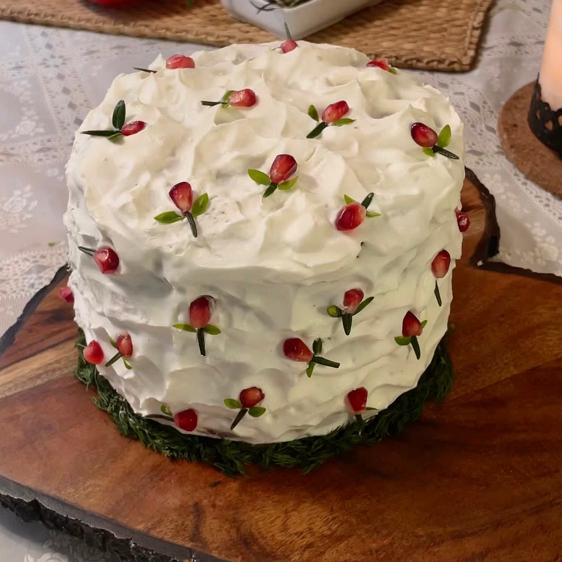 Strawberry rose cake recipe 