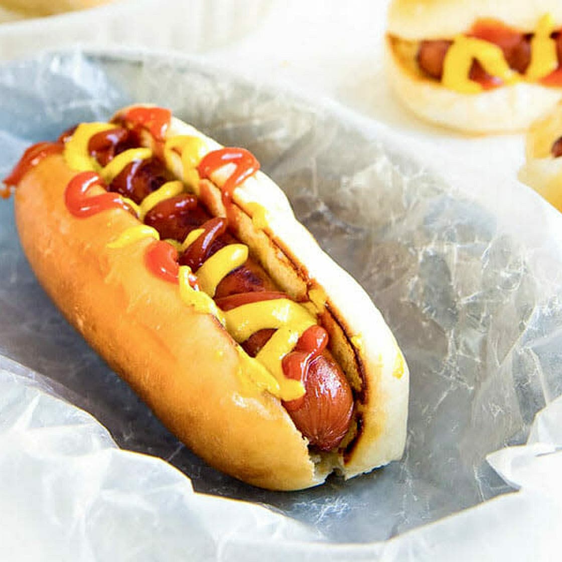 Pains Hot Dog Moelleux briochés