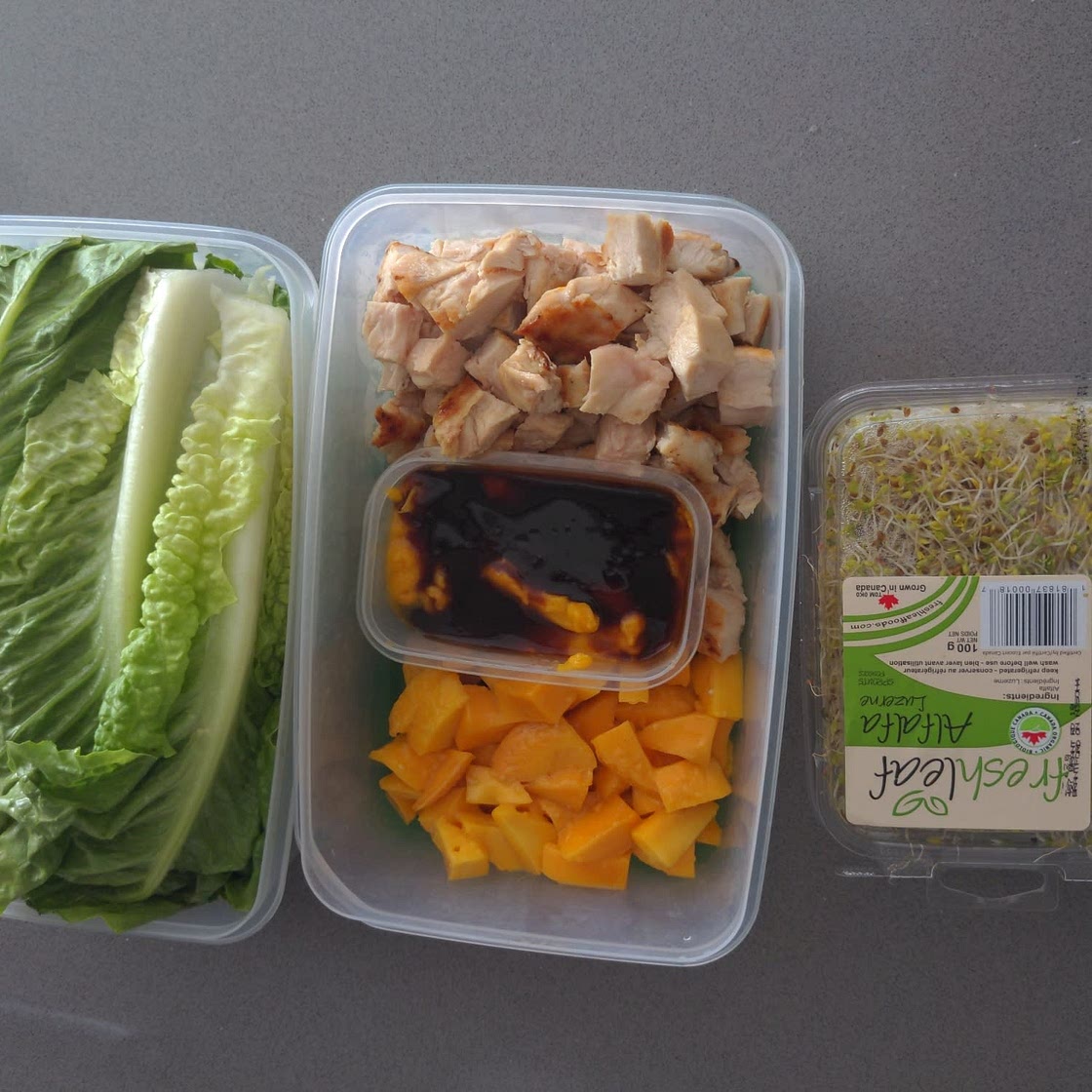 Hoisin Chicken Lettuce Cups