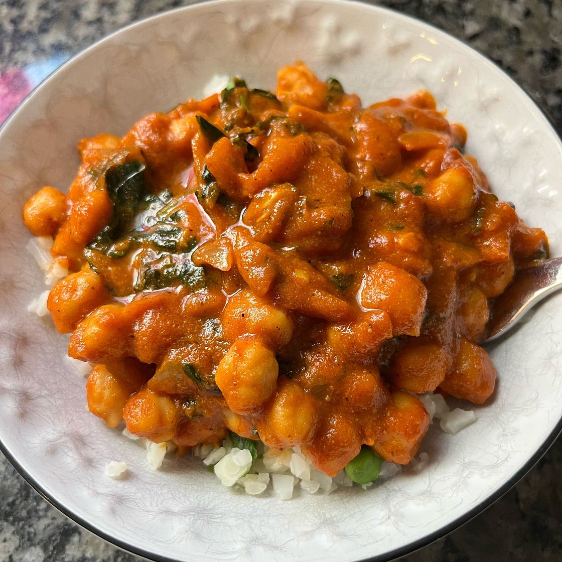 Easy Chickpea Tikka Masala
