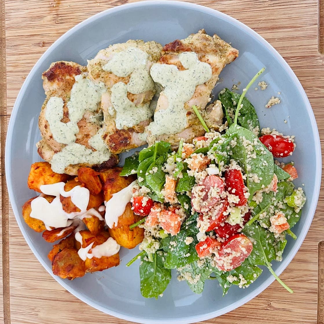 Green Goddess Chicken (2 Ways)
