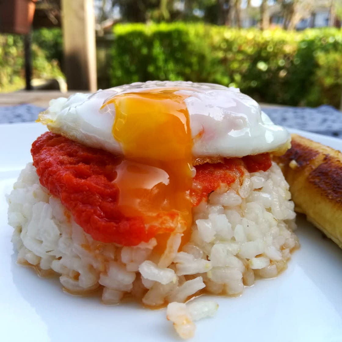 Arroz a la cubana