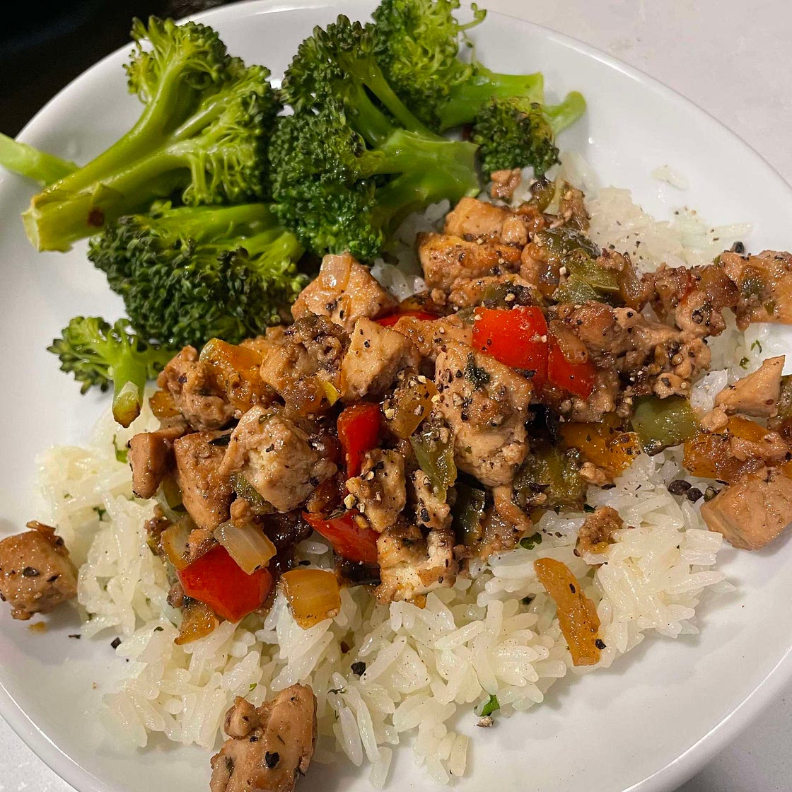 Black Pepper Tofu