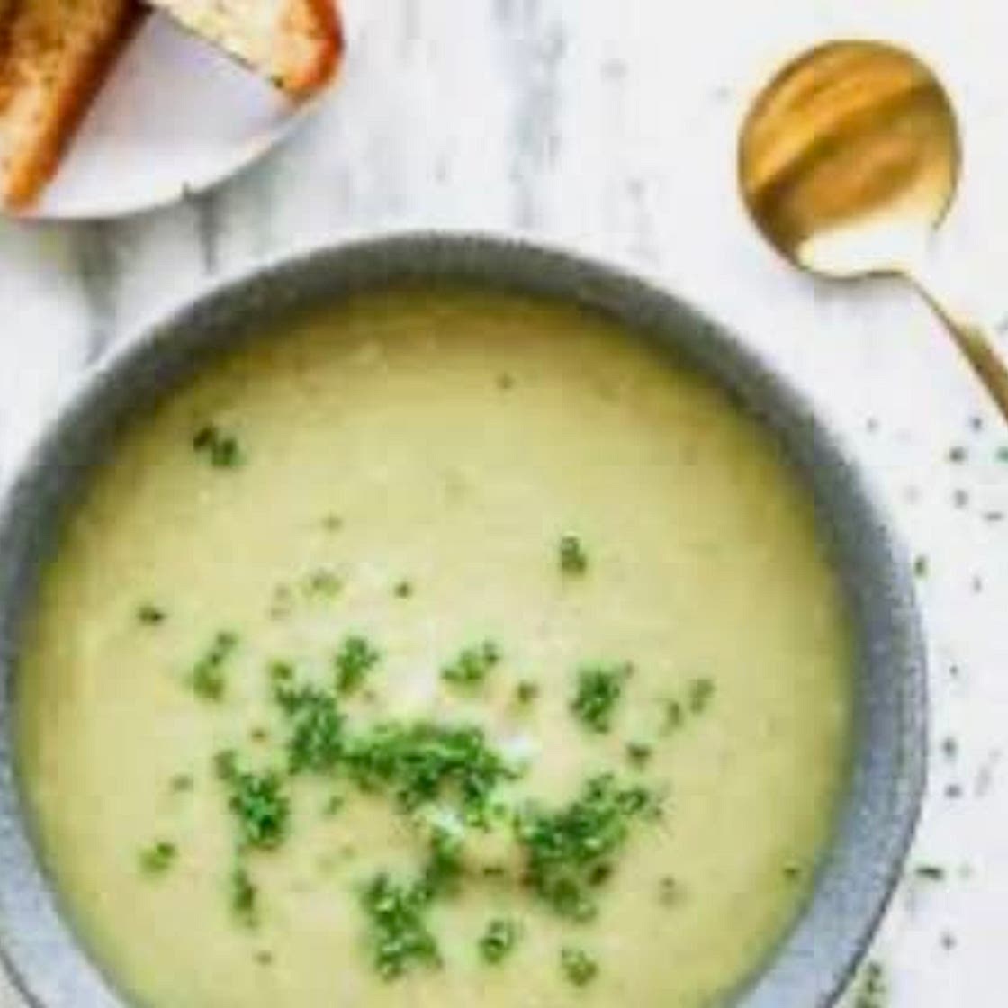 Potato leek soup