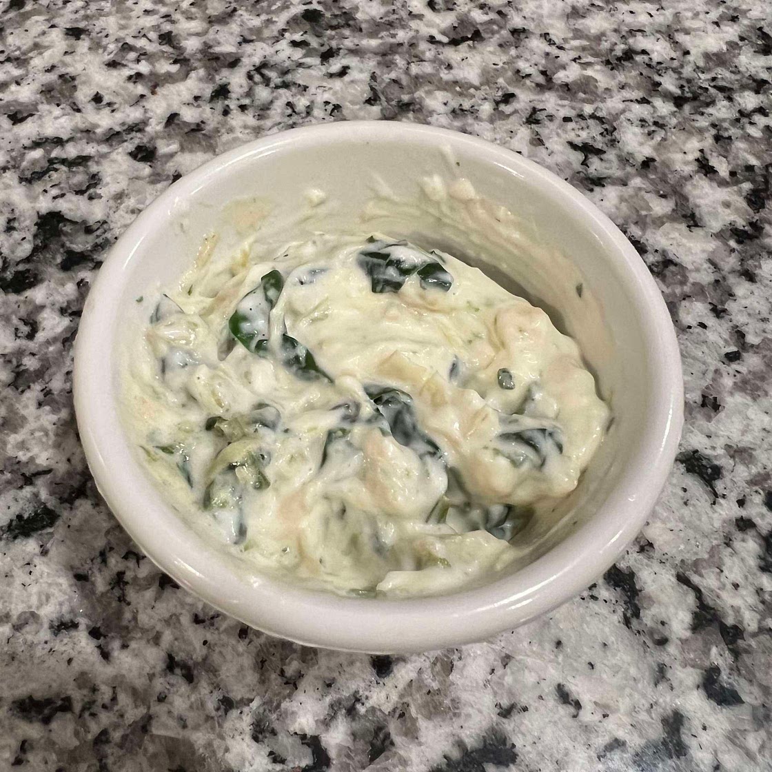 Spinach and artichoke dip