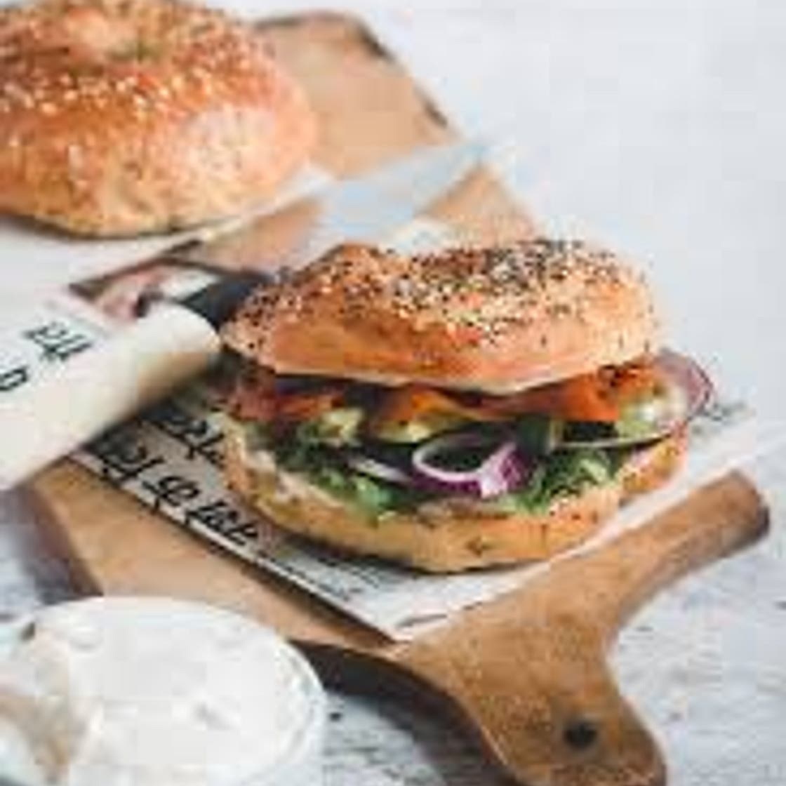 Bagels aux légumes