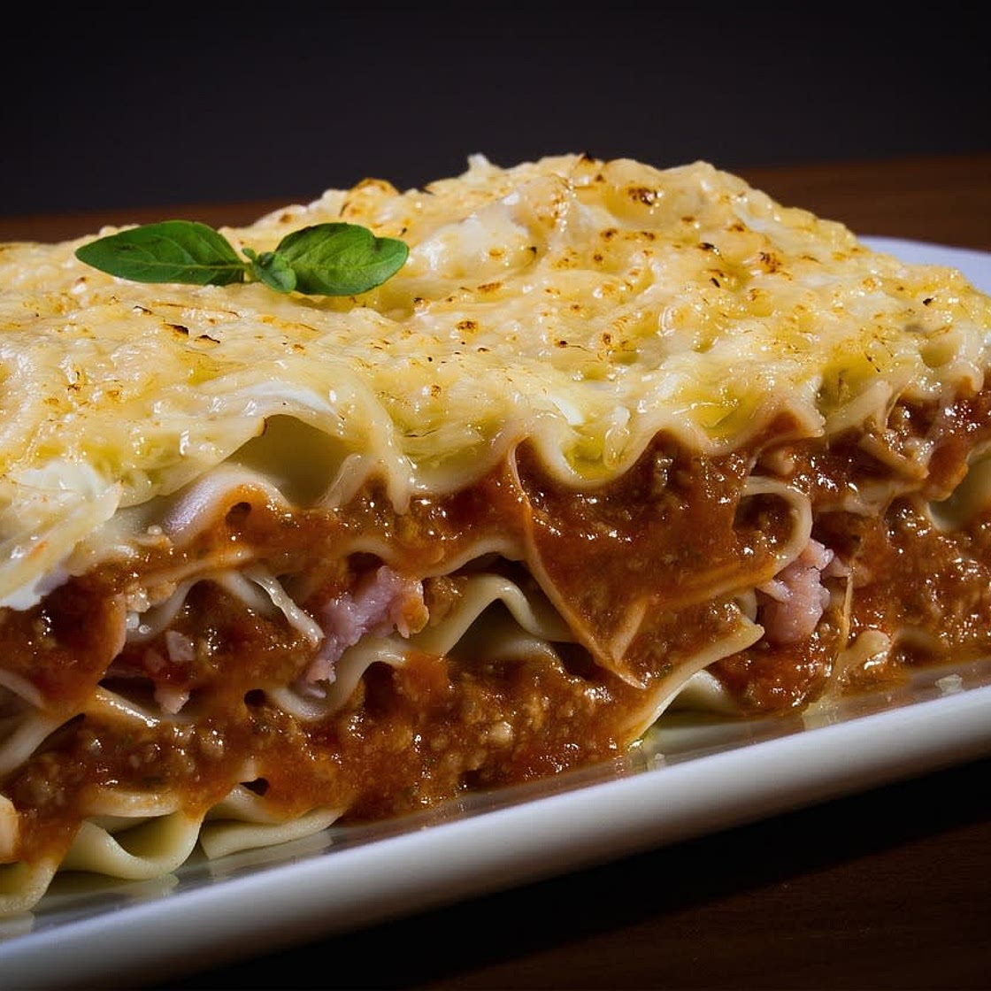 Lasagnes au boeuf haché
