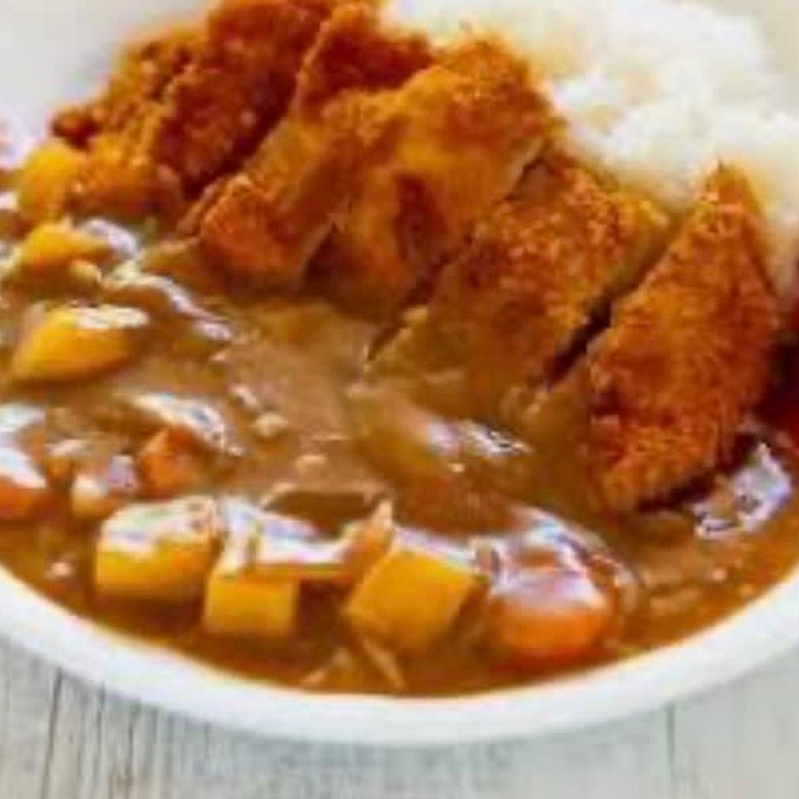 Chicken katsu curry
