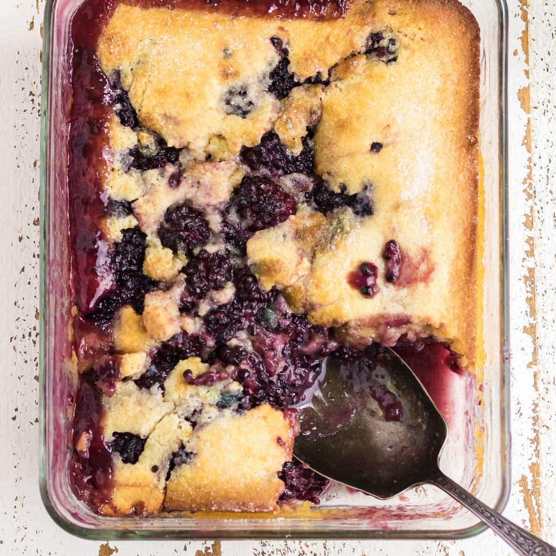 Southern Blackberry Cobbler