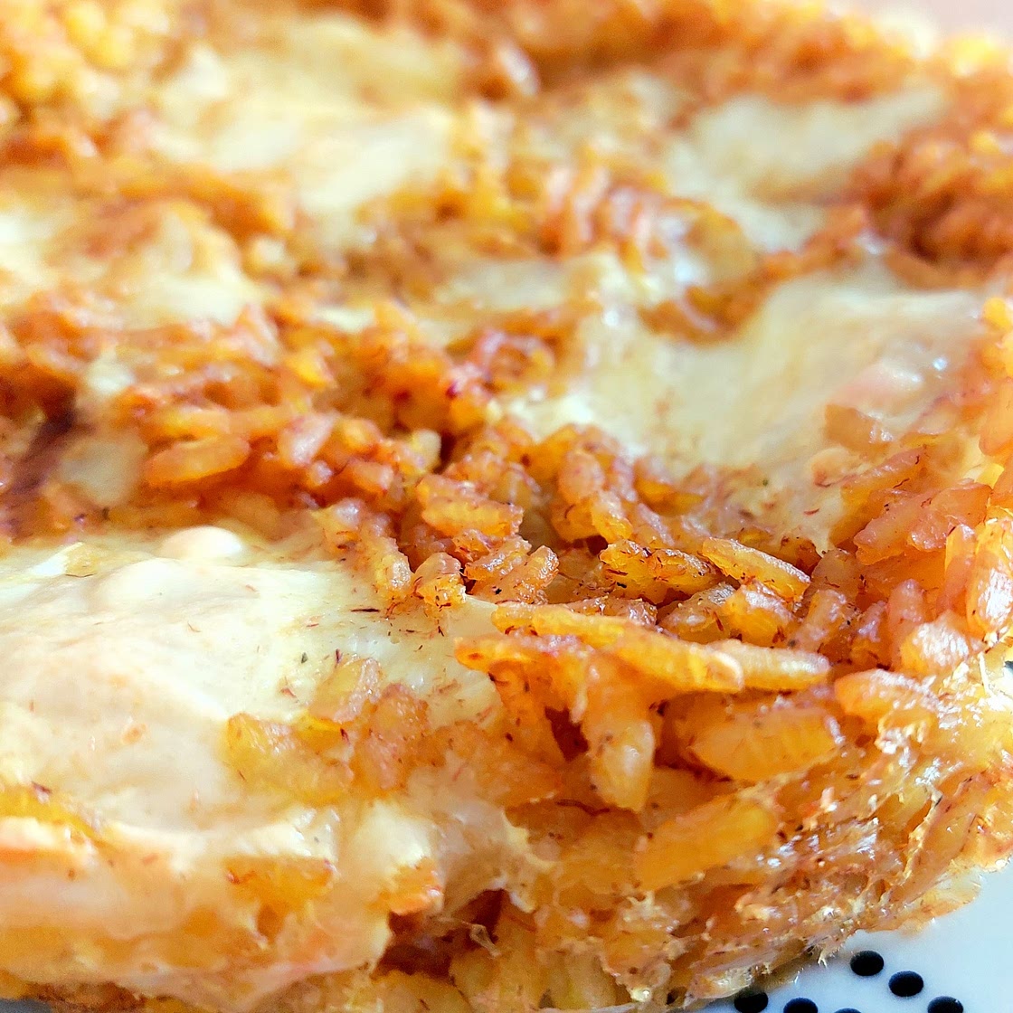 Risotto - Baked with mozzarella