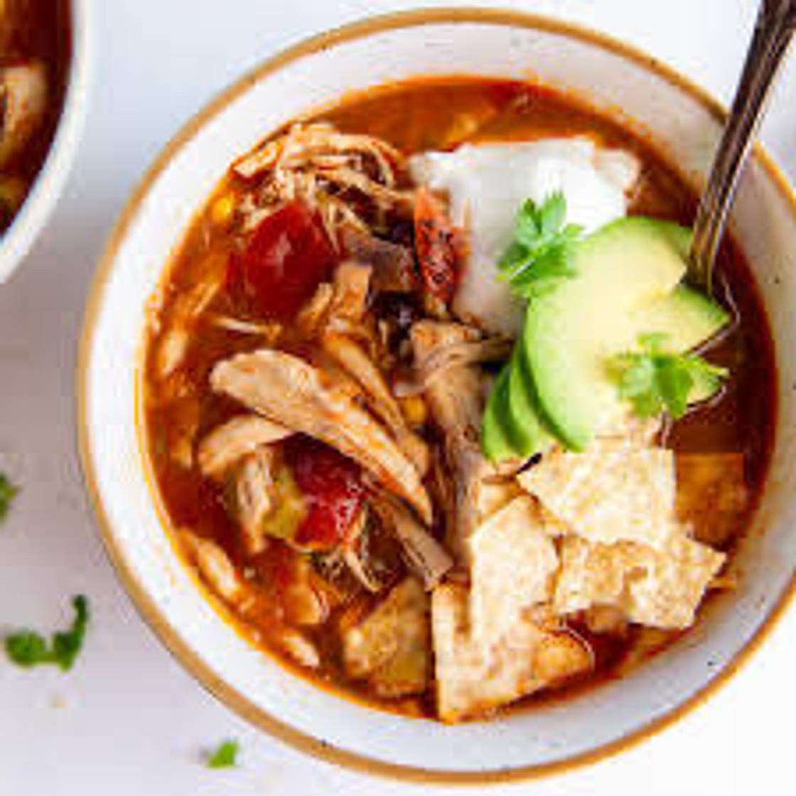 Instant pot chicken tortilla soup
