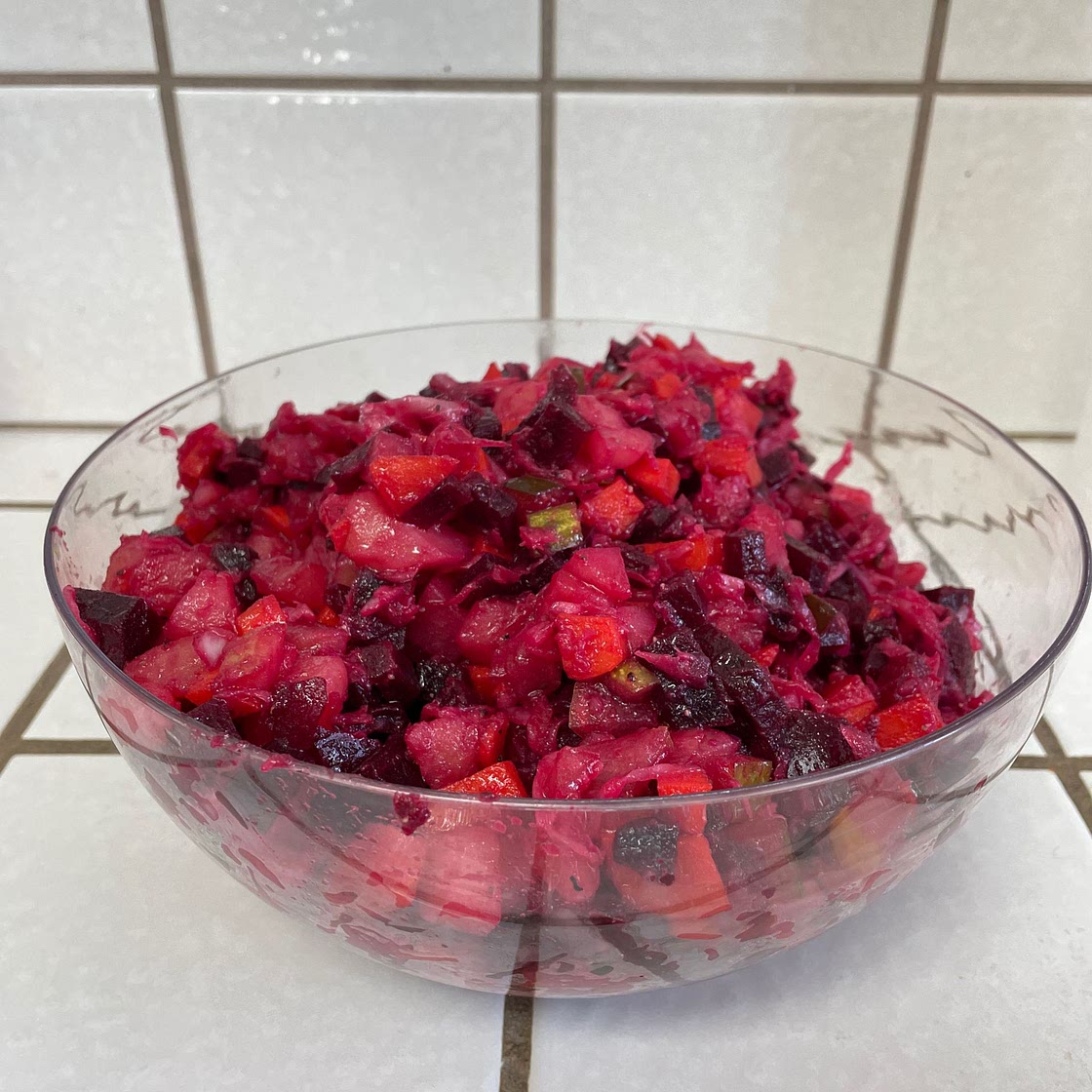 Russian Beet Salad "Vinegret"