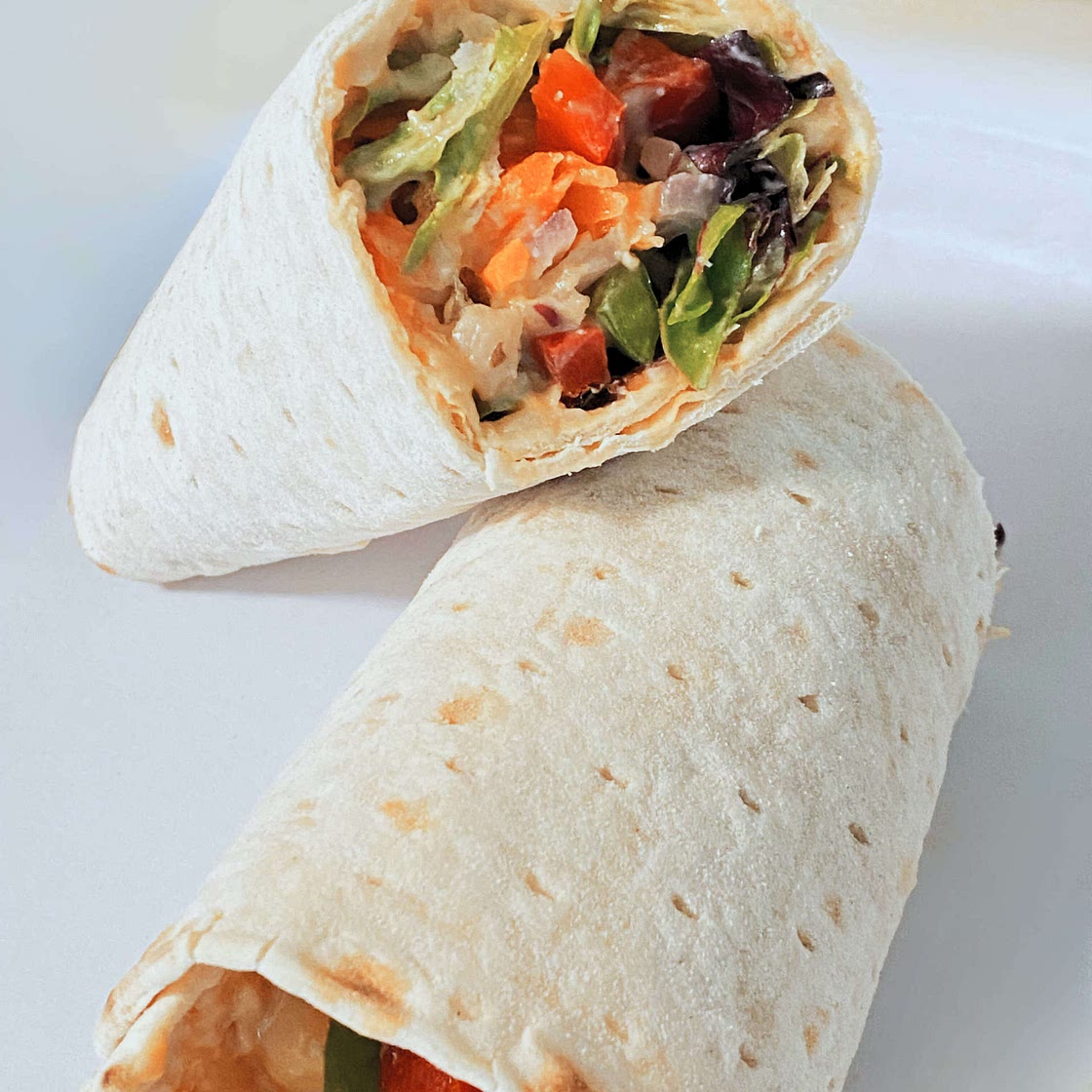 Buffalo Navy Bean Wrap