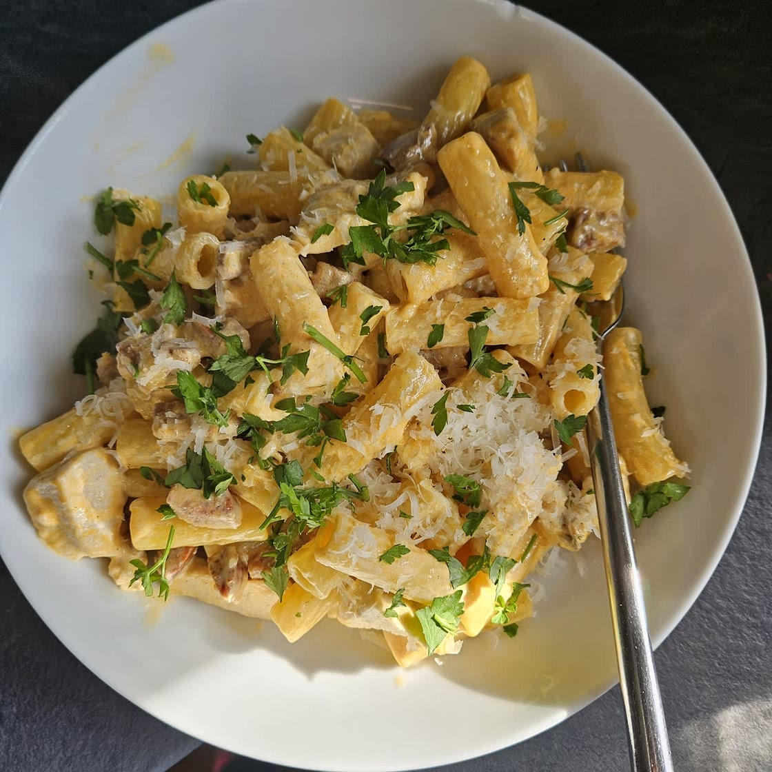 Chicken & Chorizo Pasta