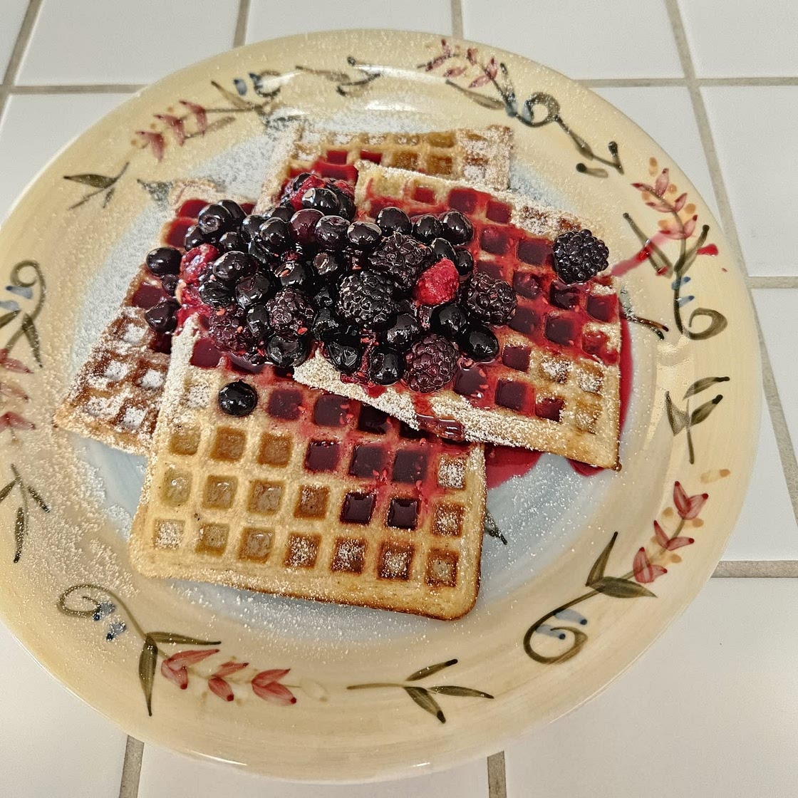 Buttermilk Vanilla Waffles Recipe