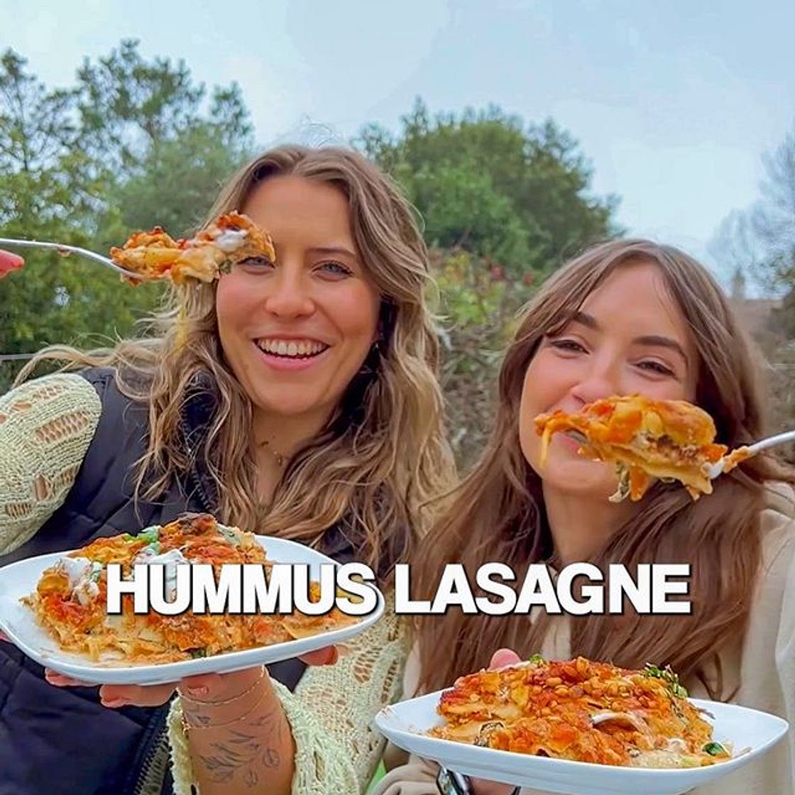 HUMMUS LASAGNE 🔥