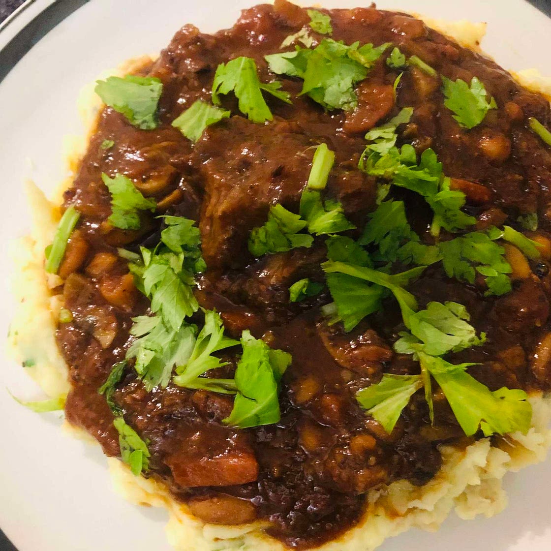 Italian Style Red Wine Oxtail 