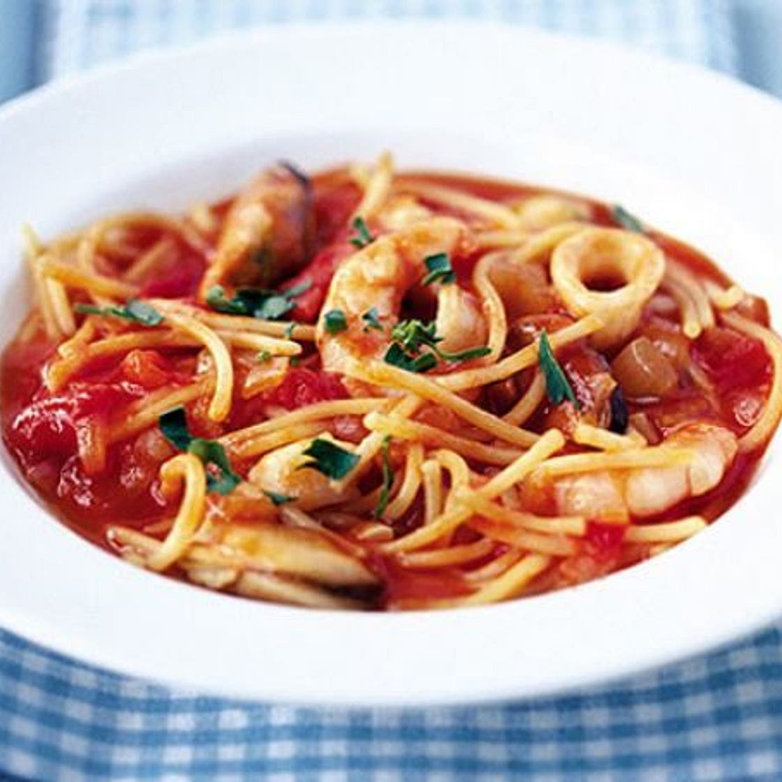 20-minute seafood pasta