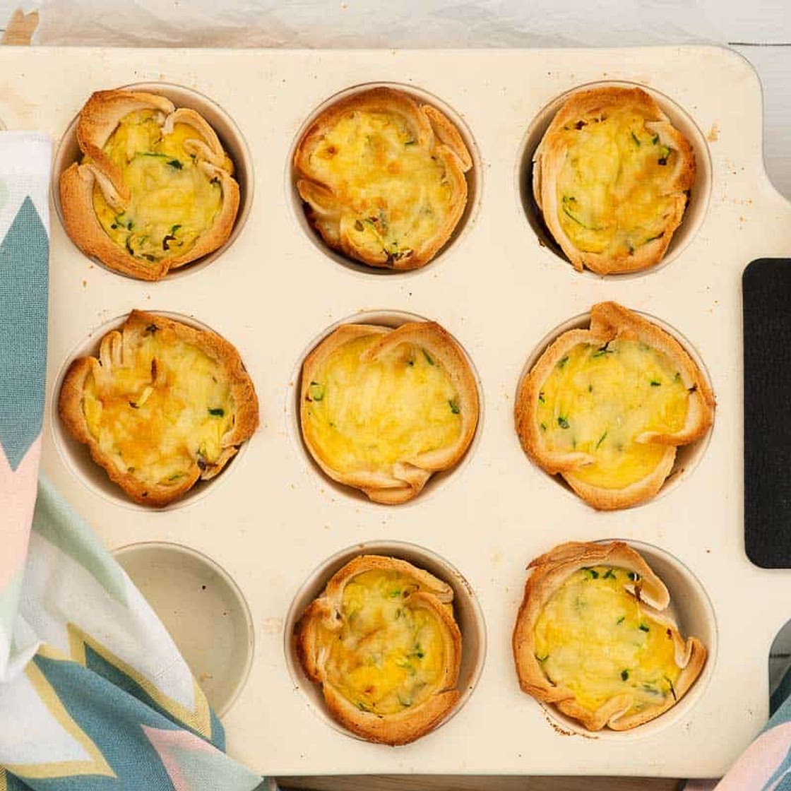 Bread Cases Mini Quiches